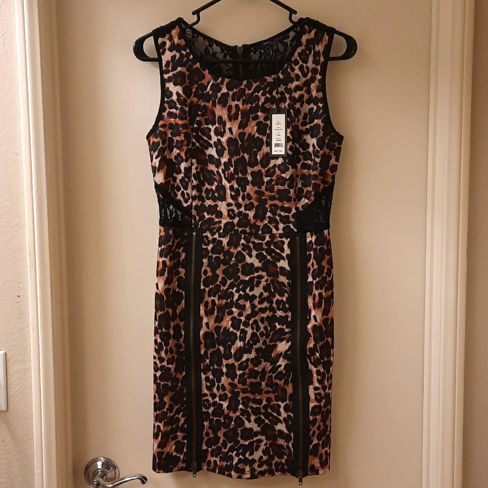 NWT, Romeo + Juliet Couture Animal Print Scuba Dress